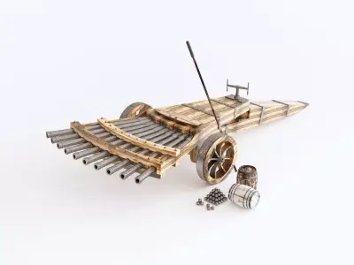 Cannon Da Vinci 3D model