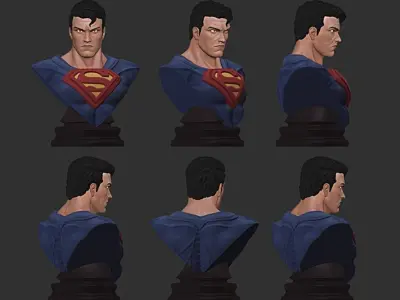 superman 3d print  3D model