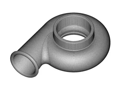 Compressor Housing 3D model