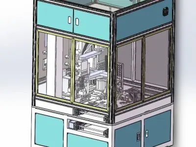 Camera assembly machine 3D model