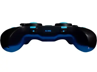 Futuristic Gaming Controller Display 3D model