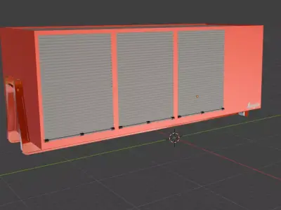 Ziegler AB-Gefahrgut  Low-poly 3D model