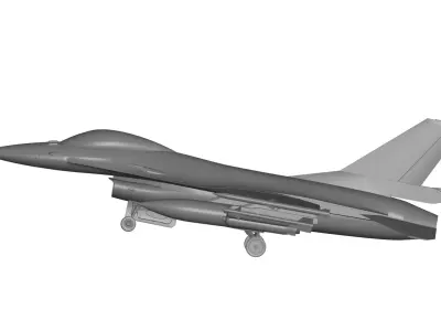 F-16 Fighting Falcon 3D model get