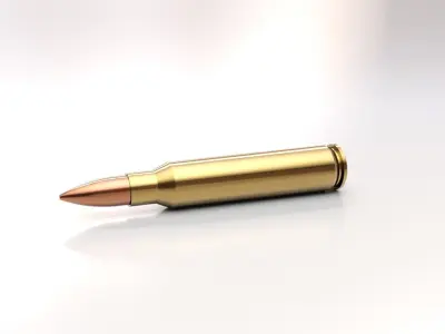 223 cartridge 3D model
