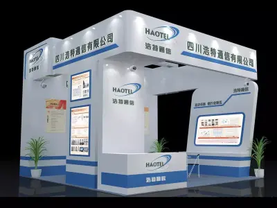 Exhibition - Area - 6X6-3DMAX2009-12 3D model