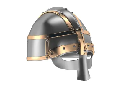Medieval Helmet 09 3D model