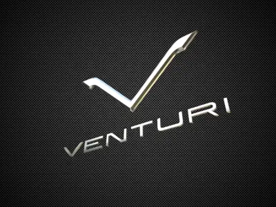Venturi Logo 3D model by 3dlogoman