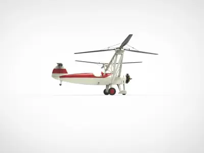Focke-Wulf Fw 61 3D model