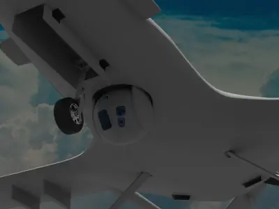 Bayraktar TB2 3D model