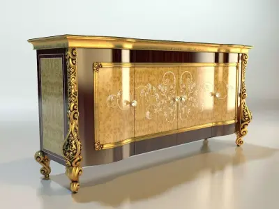 decorative table 3d vip model 3D model 3D model