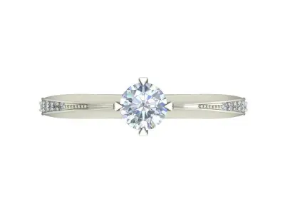 Wedding Ring  3D print model 147