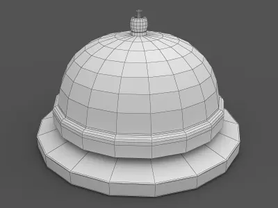 Service bell 3D model