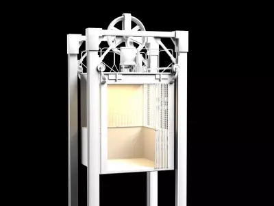 Old Elevator 3D model purchase