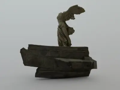Winged Victory of Samothrace - photogrammetry 3D model