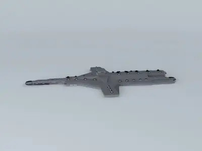 IGN Sara Fortress class Free 3D model