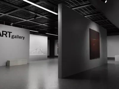 Art gallery Showroom 3D model