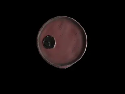 A METAL OIL DRUM FOR GAME-READY ASSET Low-poly 3D model