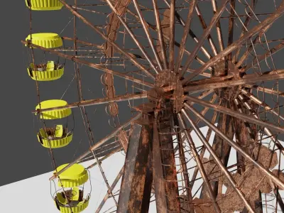 Chernobyl ferris wheel 3D model