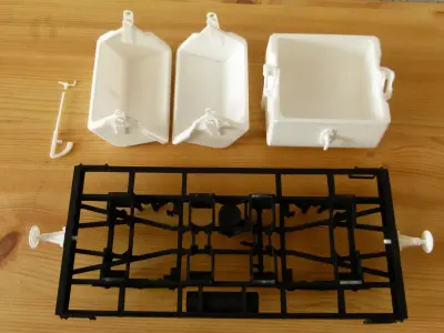 Steinkuebelwagen der Harzquerbahn  3D model