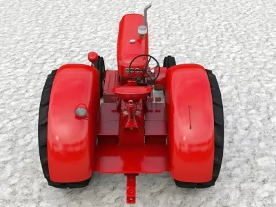 Massey Harris 555 1958 3D model