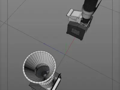 Hammer miller 3D model