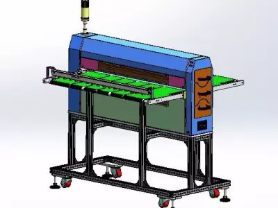 What is PCBA cleaning machine for Smart EMS factory PCB assembly 3D model
