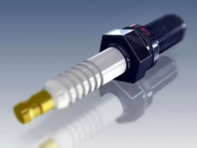 Spark Plug Free 3D model by shashank-pandey from CGTrader