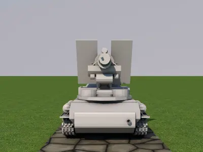 3D model of Tank Free 3D model