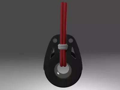 pulley boat blocks 18mm Free 3D model