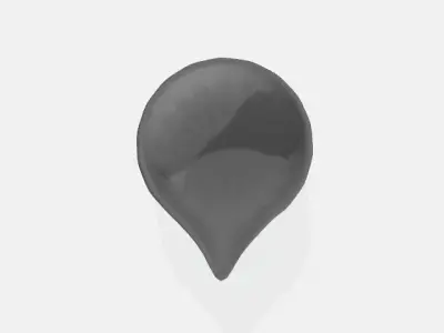 KERALA TEMPLE STONE LAMP 3D model