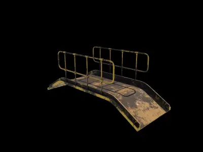  Industrial Platform  3D model