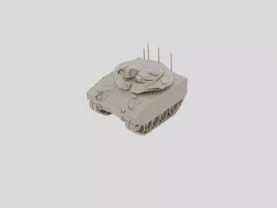 Armored Military Engineering Vehicle for 3D print 3D model