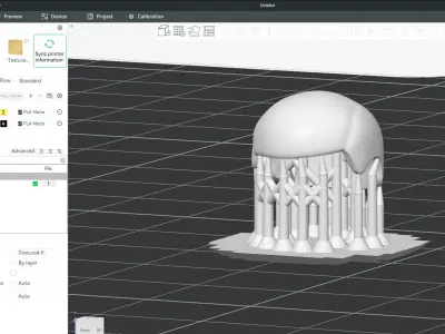 Custom 3D print Minifigure Accessory - Minifigure Hair S2 - 092 3D print model