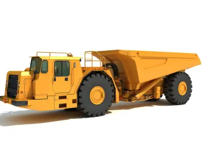 Mining Vehicles Pack 3D model