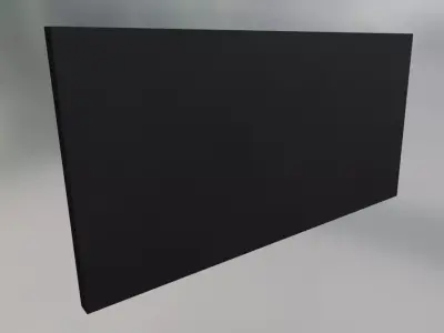 Gun Wall Tool Pegboard Rack Low-poly 3D model
