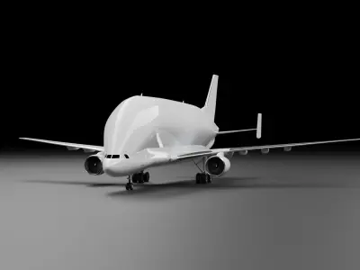 Airbus A300 Beluga 3D model buy