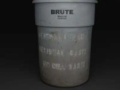 Trash Can 3D model buy