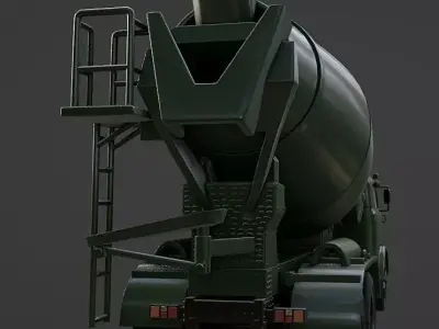 FNM D11000 betoneira 3D print model