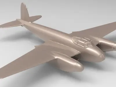 Aircraft 35 3D model