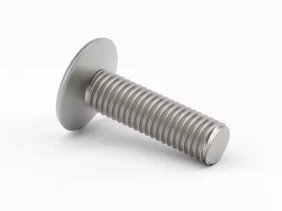 Phillips Flat Head Screw 3D model