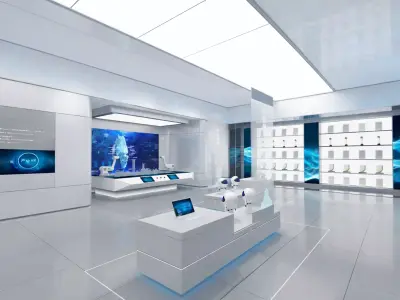 Future Manufacturing Hub 3D model
