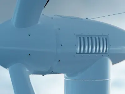 Wind Turbine 3D model 24