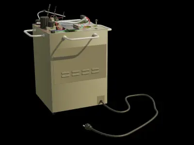 Time machine Free 3D model purchase