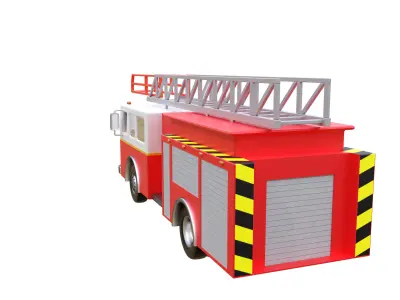 Fire Truck 3D model buy