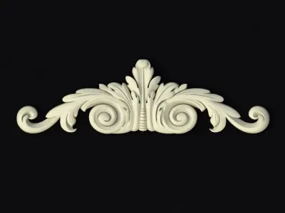 Decor for furniture 3D model