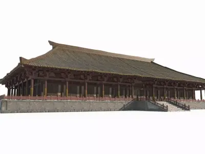The Grand Hall of the Imperial Palace 3D model
