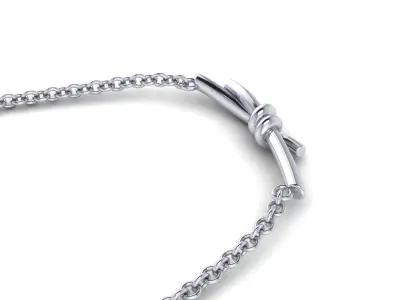 Bar Knot Pendant 3D print model