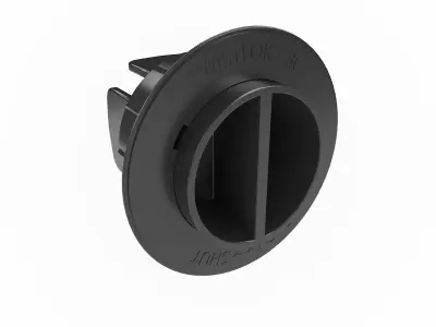 Twistlok Two Part Barrel Lock Free 3D model