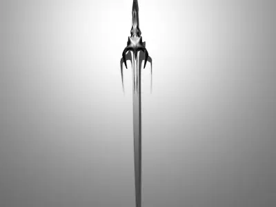 sword 3D model 9