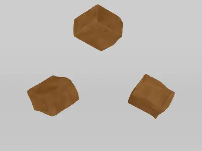Caramel 3D model